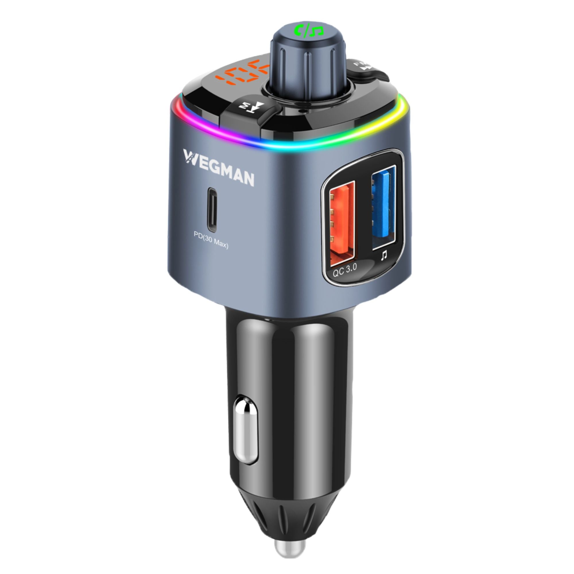 Wegman-Bluetooth-FM-Transmitter-carkit-USB-C